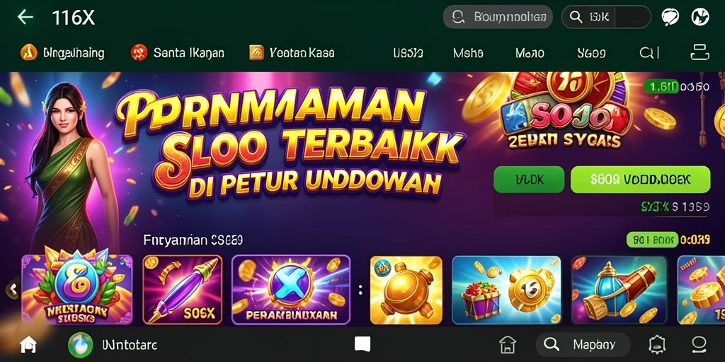 Screenshot gameplay Slot menampilkan keseruan bermain di 116X.