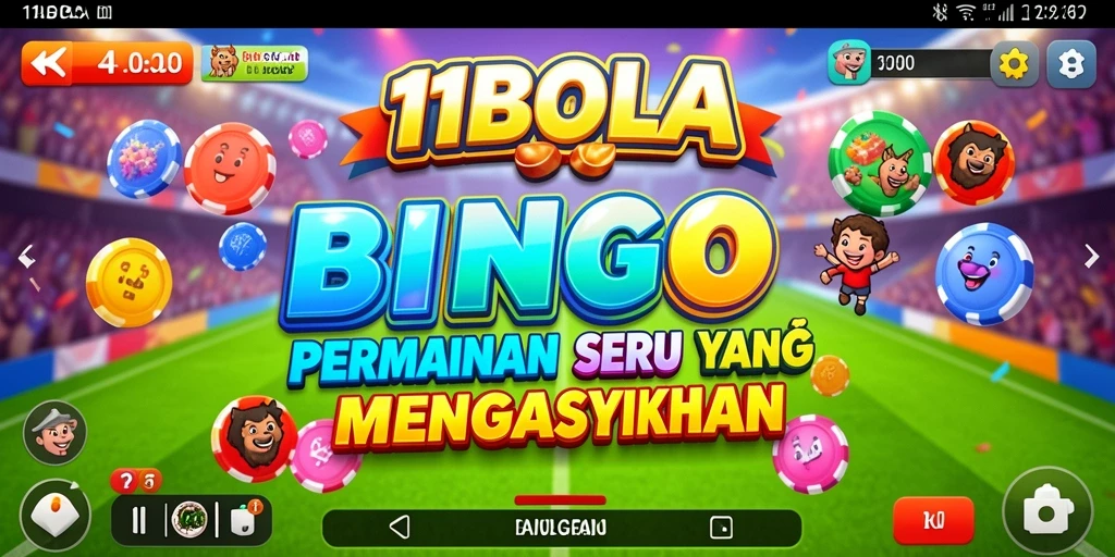 Tampilan gameplay Bingo yang seru dan interaktif di 11BOLA.