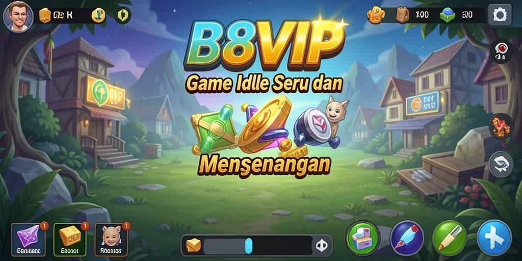 Tampilan gameplay B8VIP yang menarik dan interaktif.