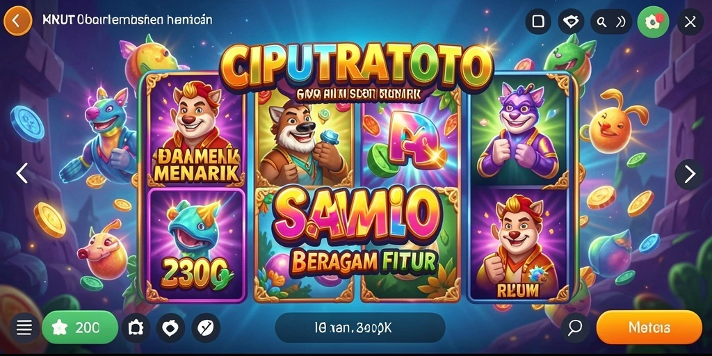 Screenshot gameplay CIPUTRATOTO yang menarik dan seru.