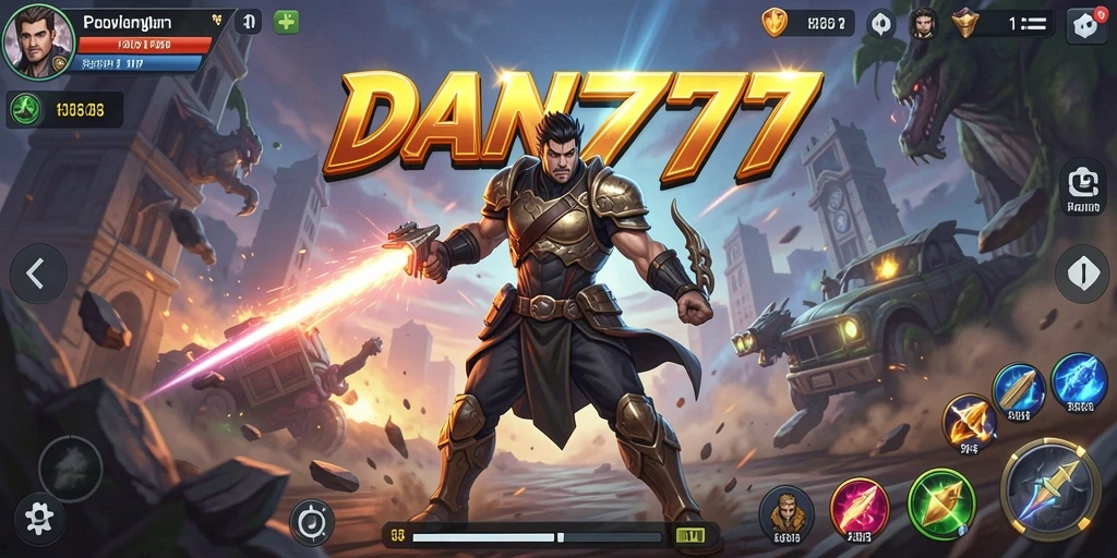 Tampilan gameplay intens dalam DAN777 dengan grafis memukau.