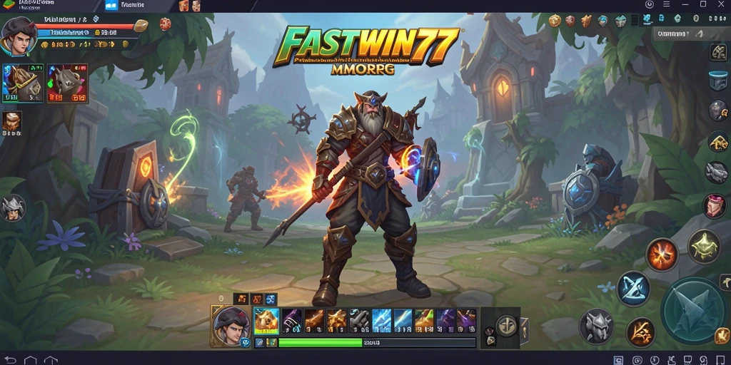 Gameplay FASTWIN77 yang seru dan menantang petualangan MMORPG.