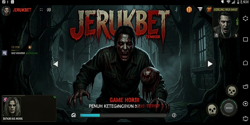 Gameplay JERUKBET yang menyeramkan dengan suasana horor yang mencekam.