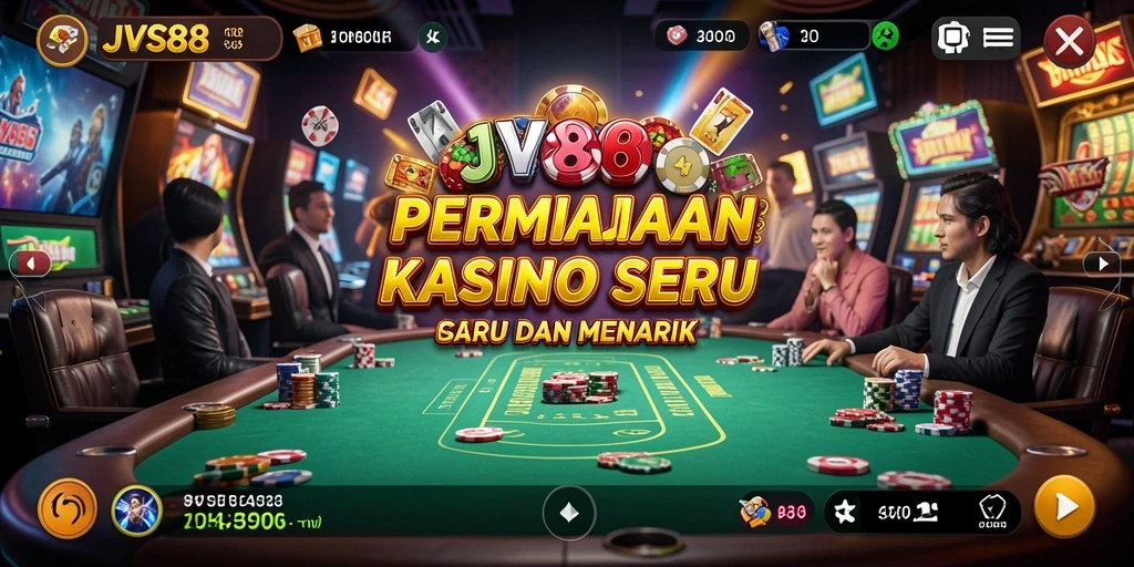 Tampilan gameplay JVS88 yang seru dan mendebarkan.