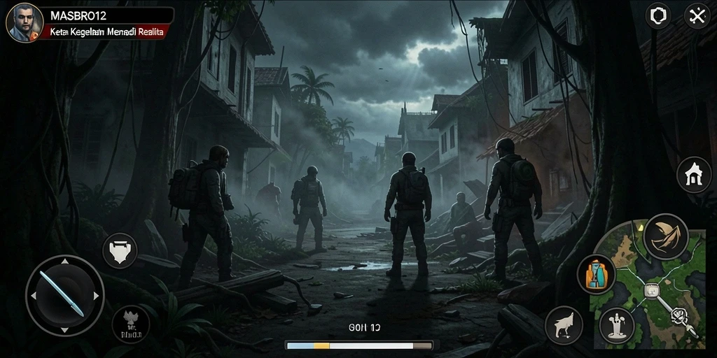 Gameplay mencekam di dalam <strong>MASBRO12</strong> yang menyuguhkan suasana Horror.