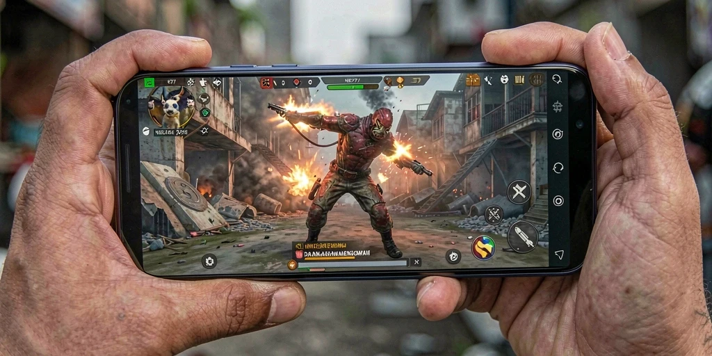 Screenshot NEX777 menunjukkan aksi mendebarkan dalam pertarungan.