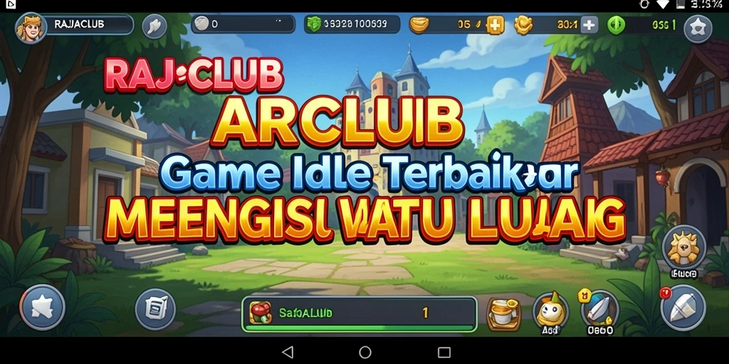 Tangkapan layar gameplay RAJACLUB menampilkan pengelolaan klub yang menarik.