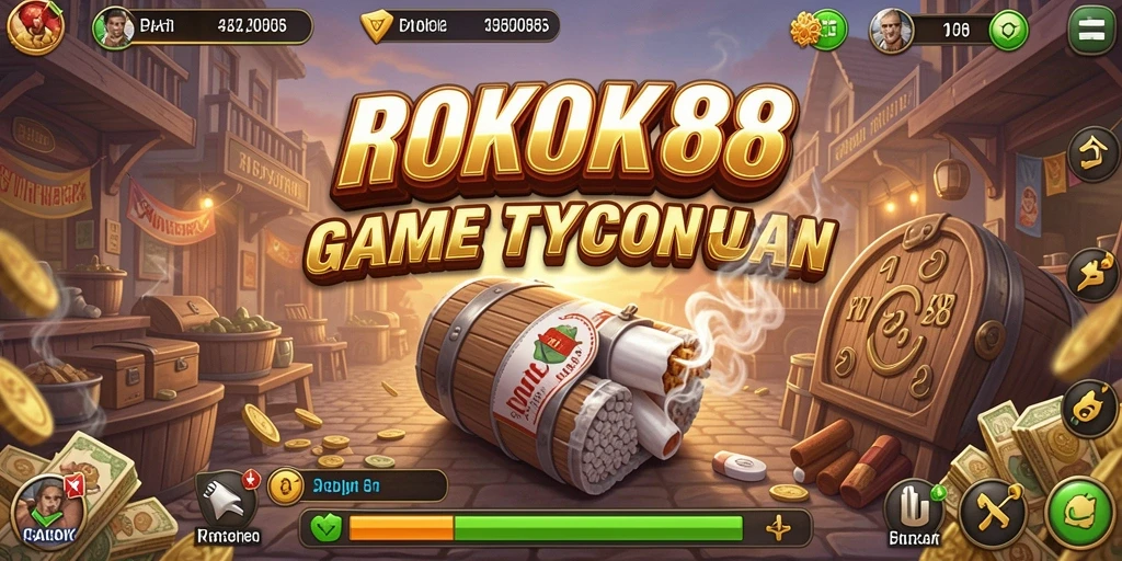 Tampilan gameplay ROKOK88 yang menarik dan realistis.