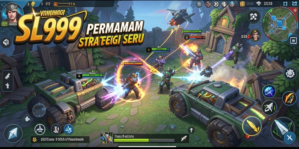 Tampilan gameplay SL999 yang menegangkan dan penuh strategi.