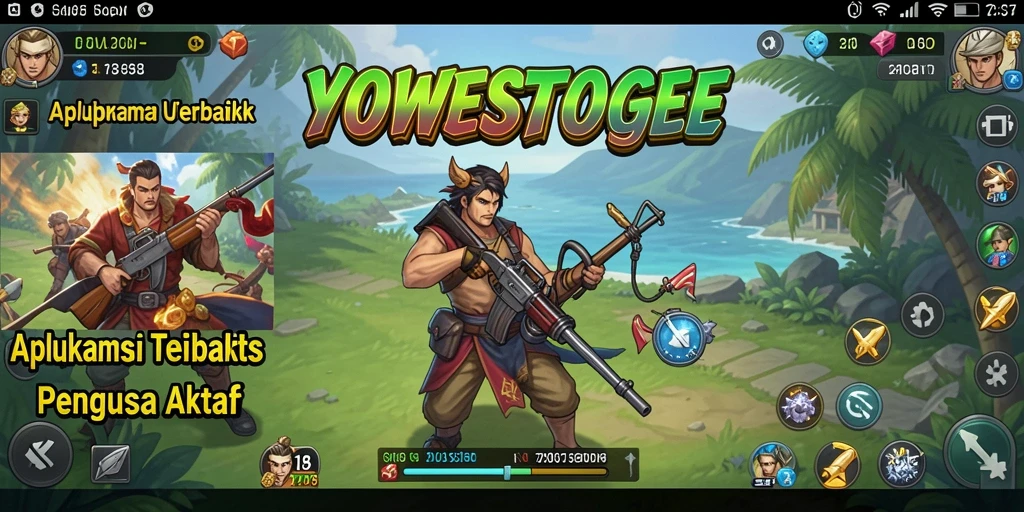 Screenshot utama YOWESTOGEL menampilkan antarmuka pengguna yang intuitif.